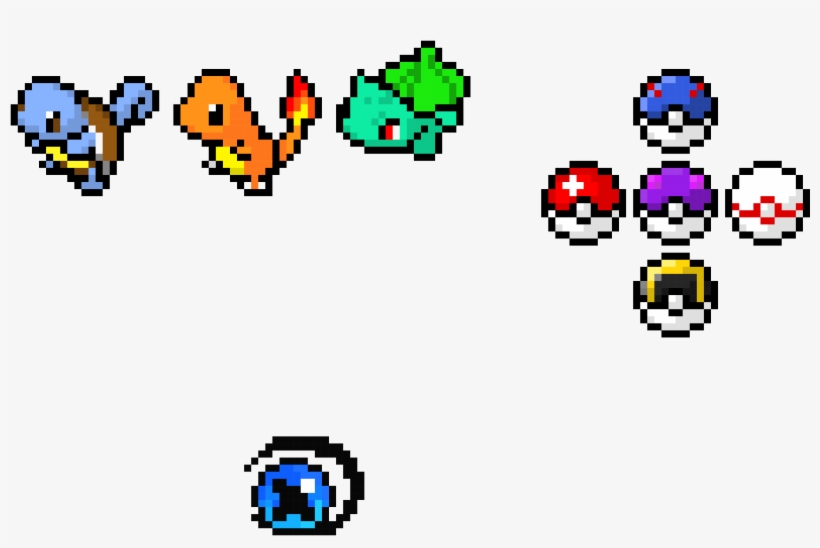 Pokemon1 - Pixel Art, transparent png download