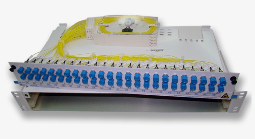 5u/19" With 48 Fc/upc Connectors, Singlemode - Machine, transparent png download