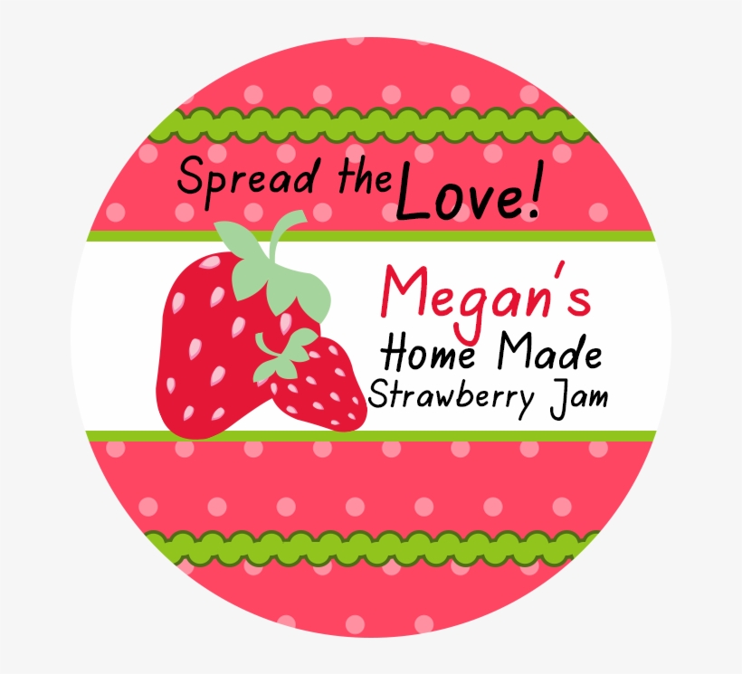 $6 - - Strawberry Jam Sticker, transparent png download
