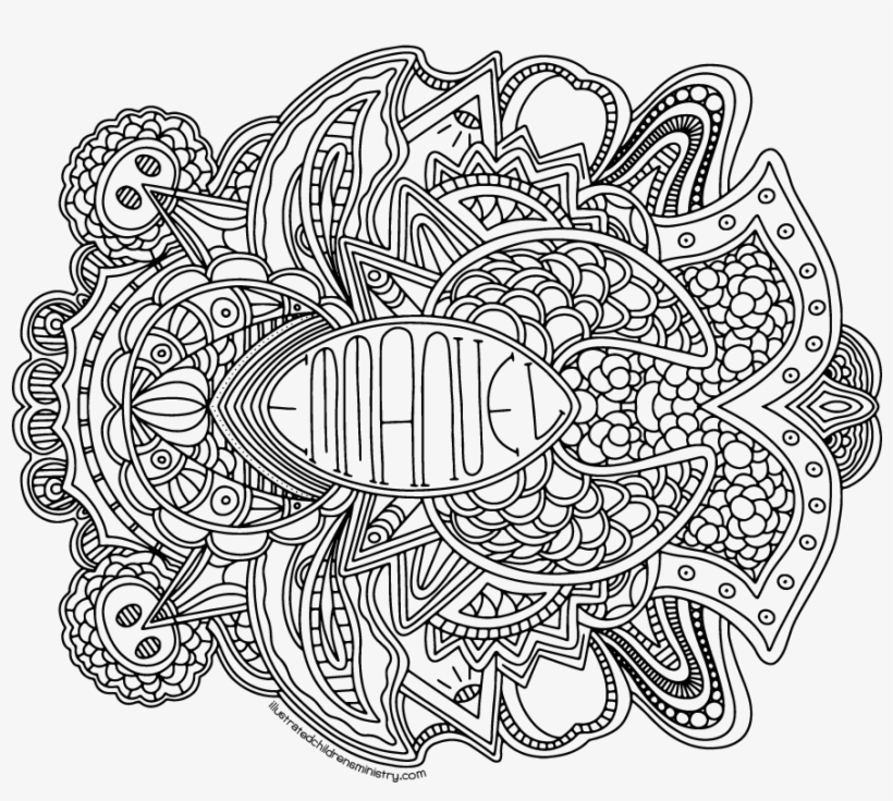 Emmanuel Coloring Page