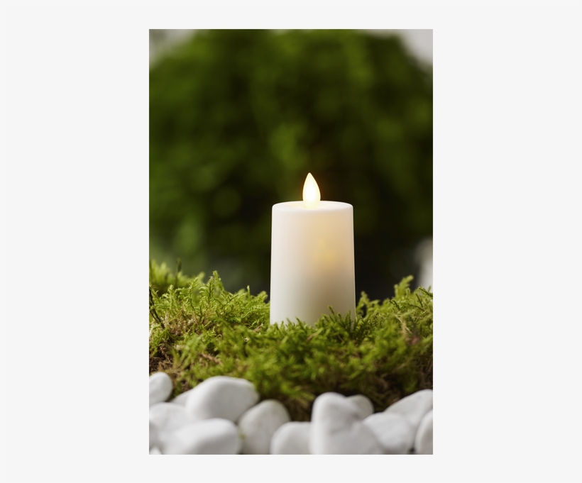 Led Pillar Candle M-twinkle - Advent Candle, transparent png download