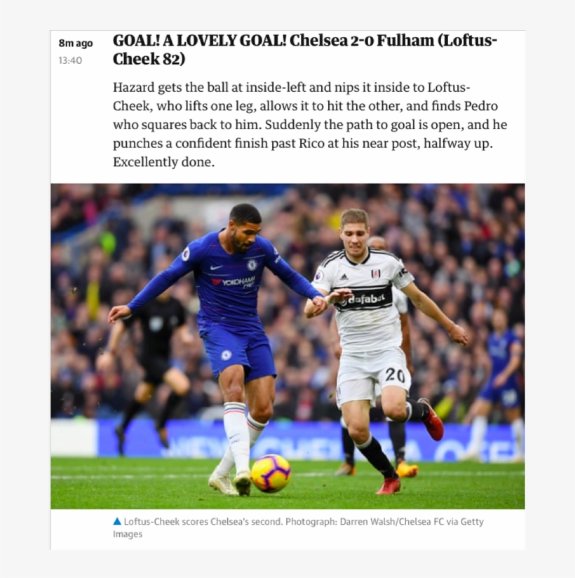 Chris Stephen - ฟู แล่ ม Vs เช ล ซี, transparent png download