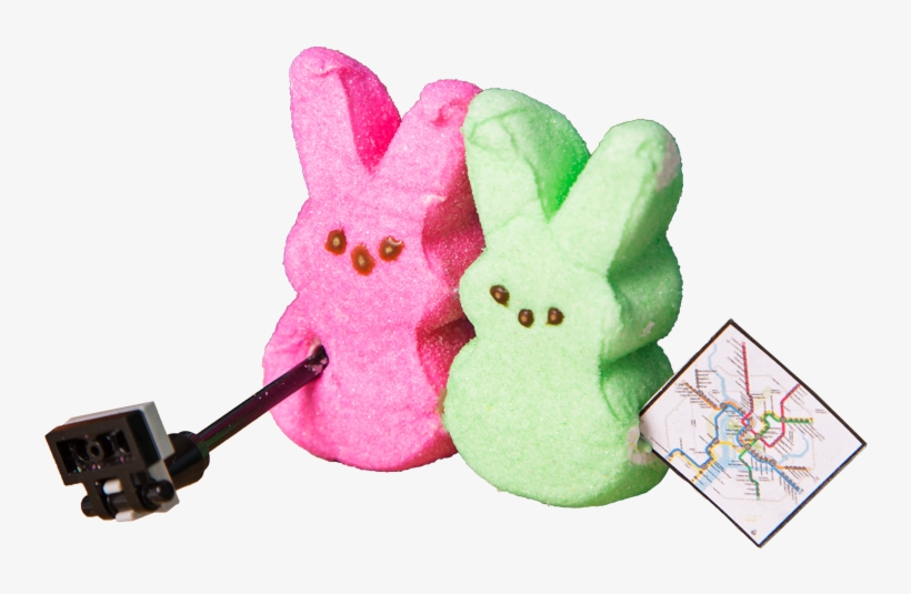 Peeps Brought To A New Level - Pink Peep Candy Transparent, transparent png download