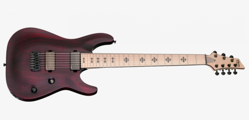 Schecter Jeff Loomis Jl7 Electric Guitar - Schecter Jeff Loomis 7 String, transparent png download