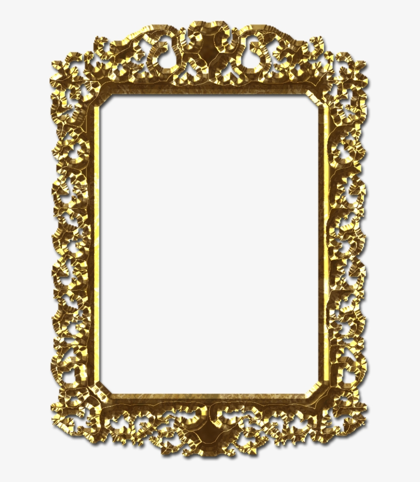 Gold Picture Frame Png - Picture Frame, transparent png download