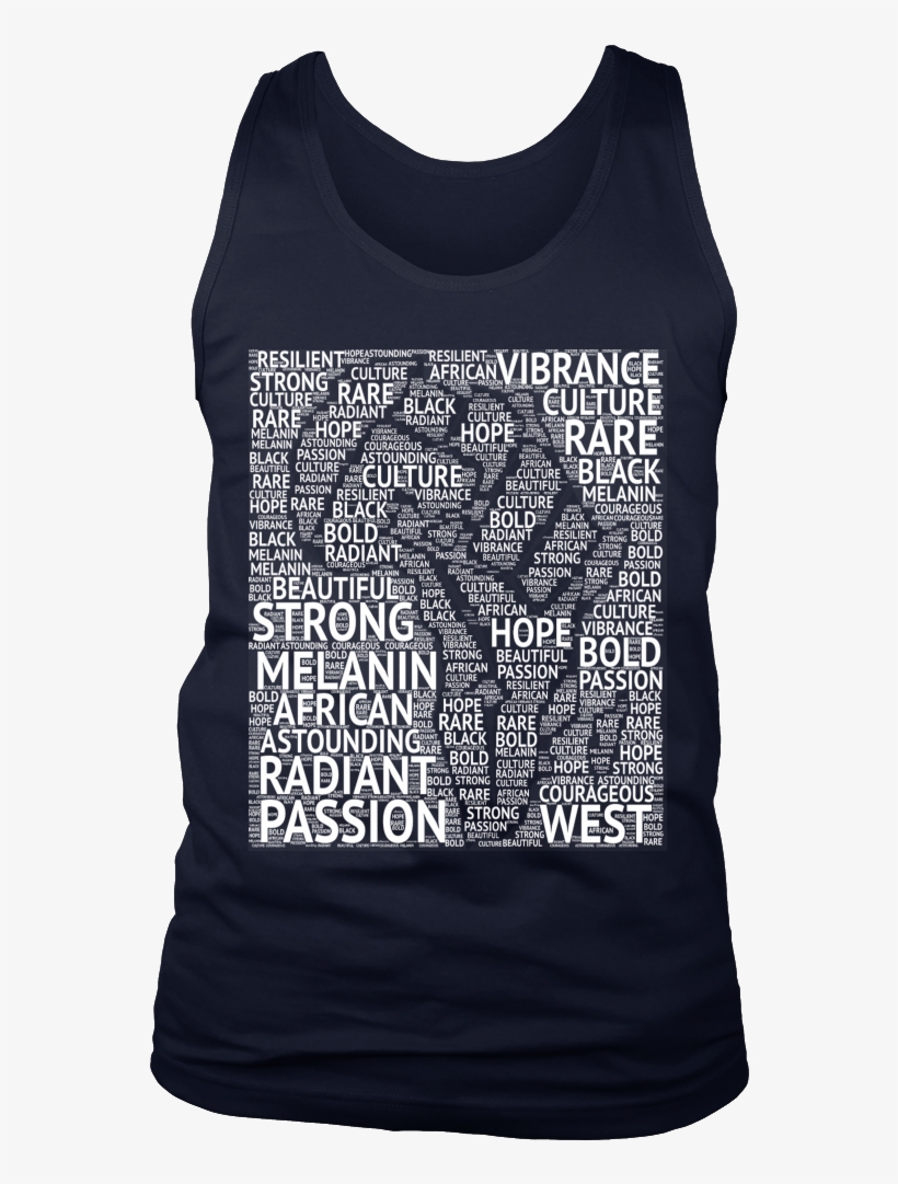 Black And Proud Unisex Tee - Active Tank, transparent png download