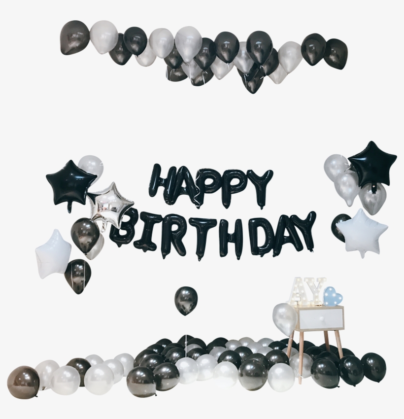 Lightbox Moreview - Black Themed Birthday Party, transparent png download