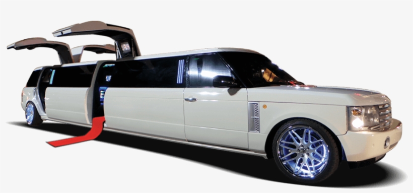 Range Rover Limo - Limousine, transparent png download