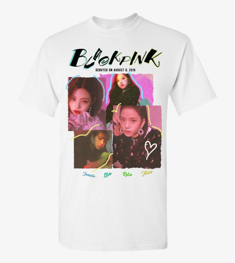 Blackpink Square Up Shirt Type 2 - Girl, transparent png download