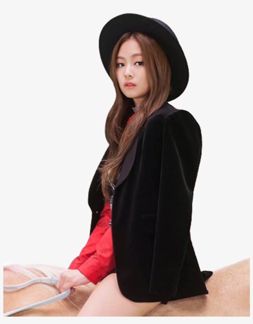 #kim #jennie #blackpink #render #png - Black Pink Jennie, transparent png download