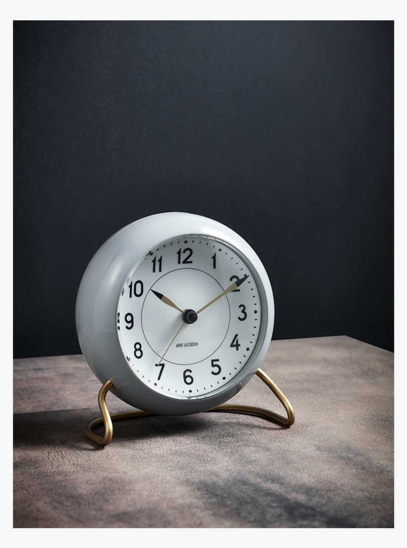 Arne Jacobsen Clock Table Grey, transparent png download