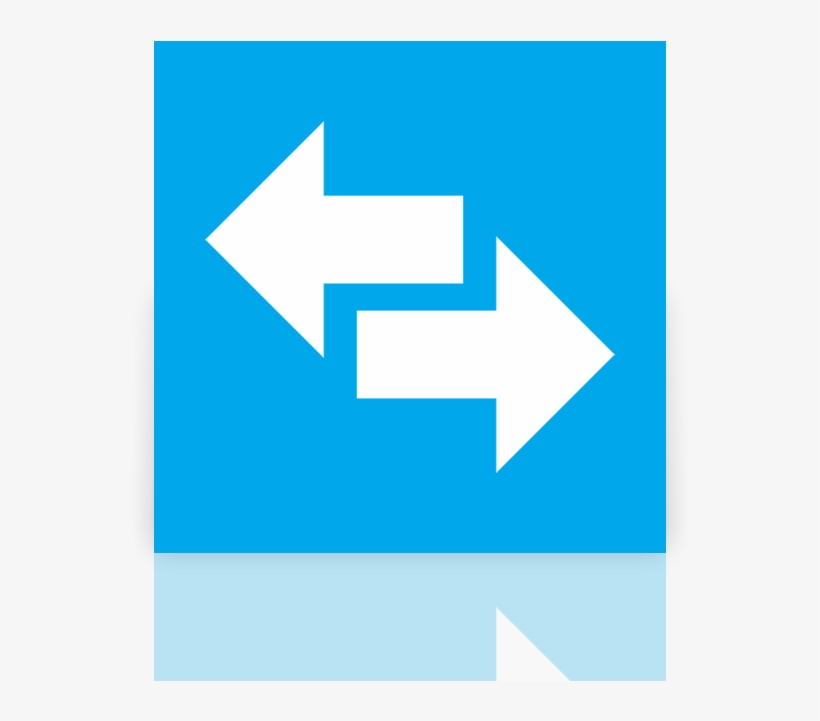 Switch, Mirror, Power Icon - Convert Icon Metro, transparent png download