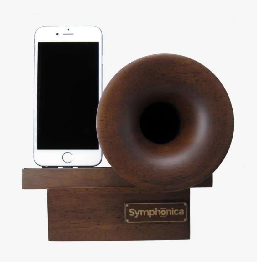 Banner Black And White Symphonica Acoustic Horn Soundworks - Mobile Phone, transparent png download