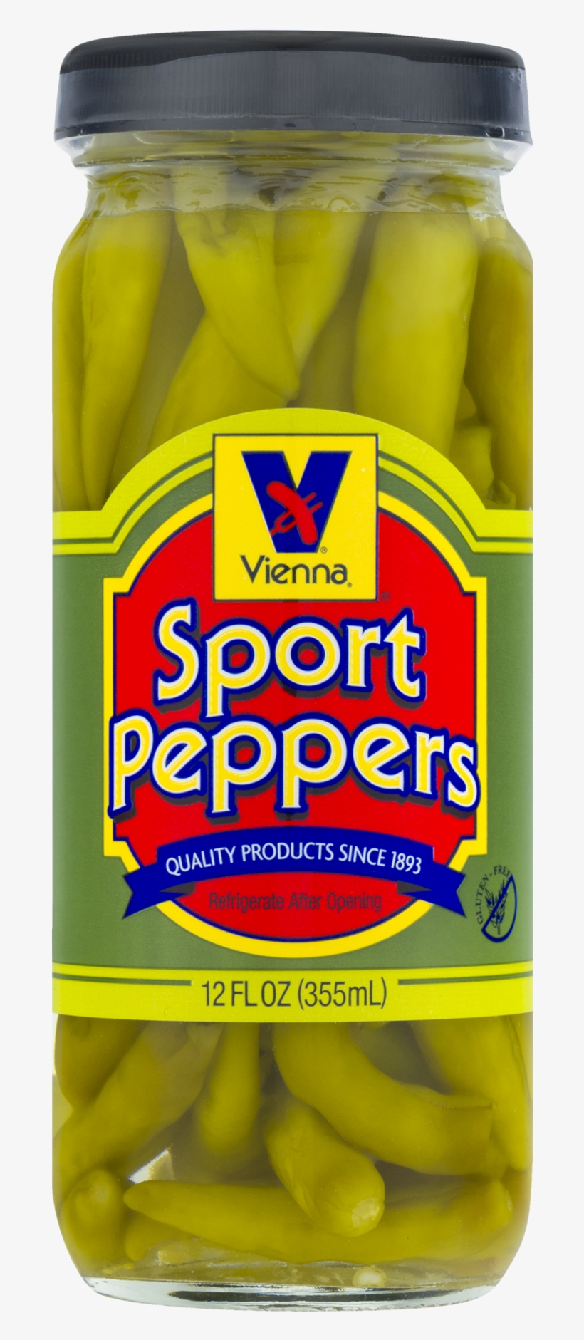 Vienna Beef Vienna Sport Peppers, 12 Oz - Vienna Sport Peppers, transparent png download