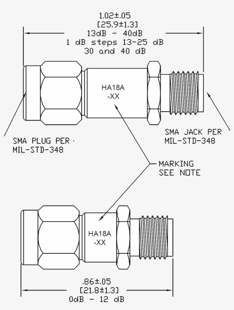 Ha18a-19 Outline For 19 Db - Diagram, transparent png download