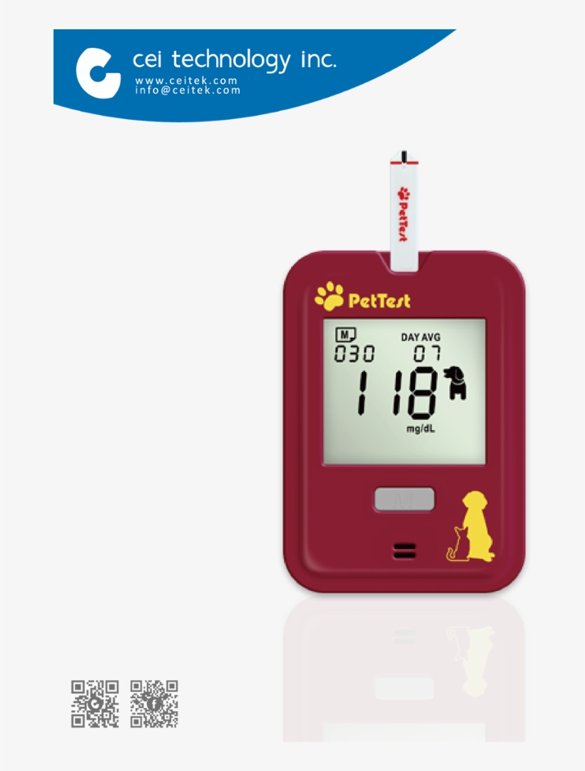 Animal Health Pet Dog Cat Veterinary Glucose Check - Mh8000 Tens Ems Combo, transparent png download