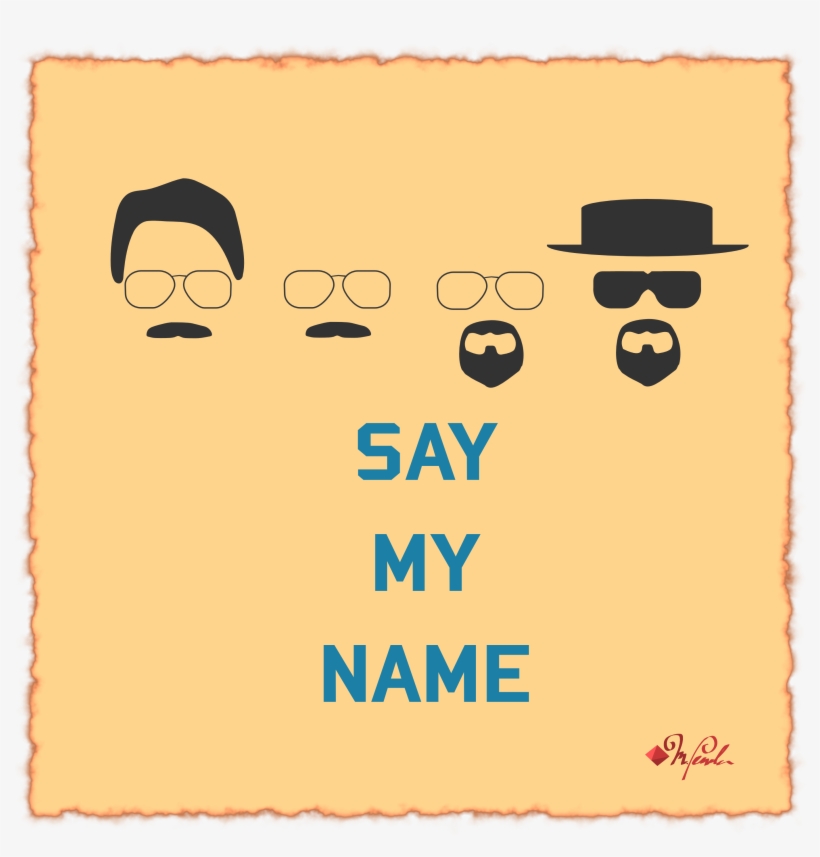 Poster Concept For Breaking Bad, Showing The Transformation, transparent png download