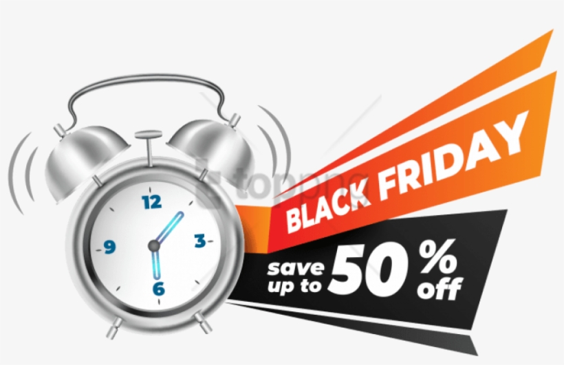 Free Png Black Friday Png Image With Transparent Background - Quartz Clock, transparent png download