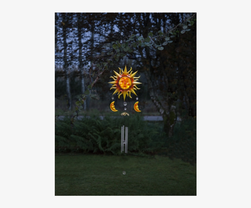 Solar Decoration Windy - Wind Chime, transparent png download