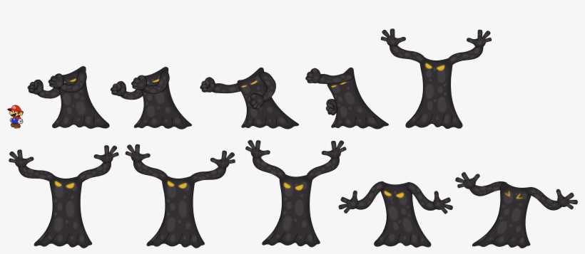 Click For Full Sized Image Black Paint Entity 2 - Black Paint Paper Mario, transparent png download