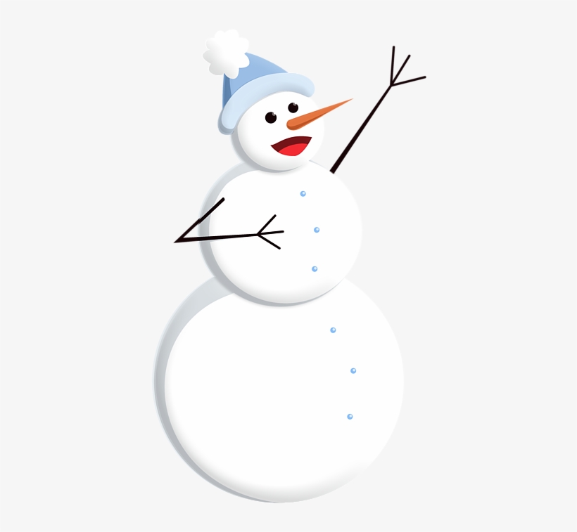 Click And Drag To Re-position The Image, If Desired - Snowman, transparent png download
