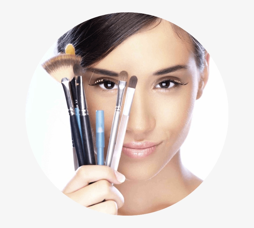 Best Makeup For Photoshoot - Make Up Brush Woman, transparent png download