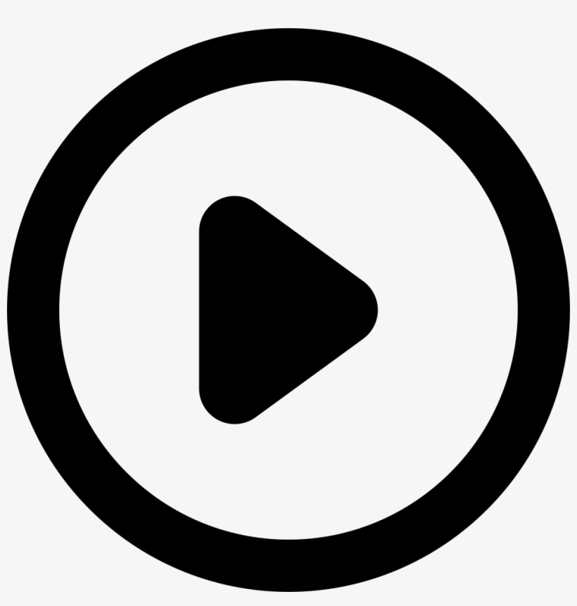 Rounded Play Button Comments - Number 3 In Circle Png, transparent png download