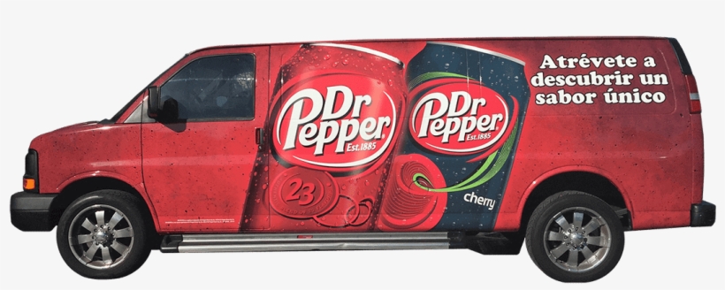 Dr Pepper Van - Caffeinated Drink, transparent png download