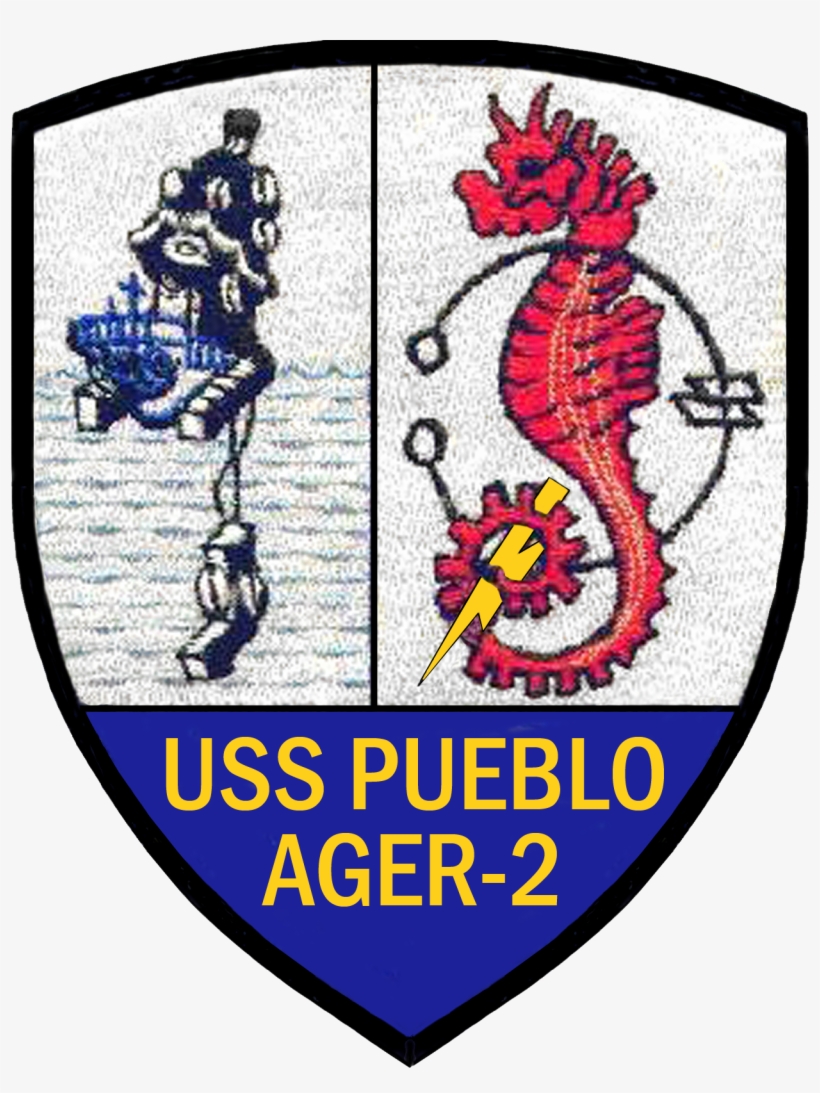 North Korea Seized The U - Uss Pueblo Logo, transparent png download