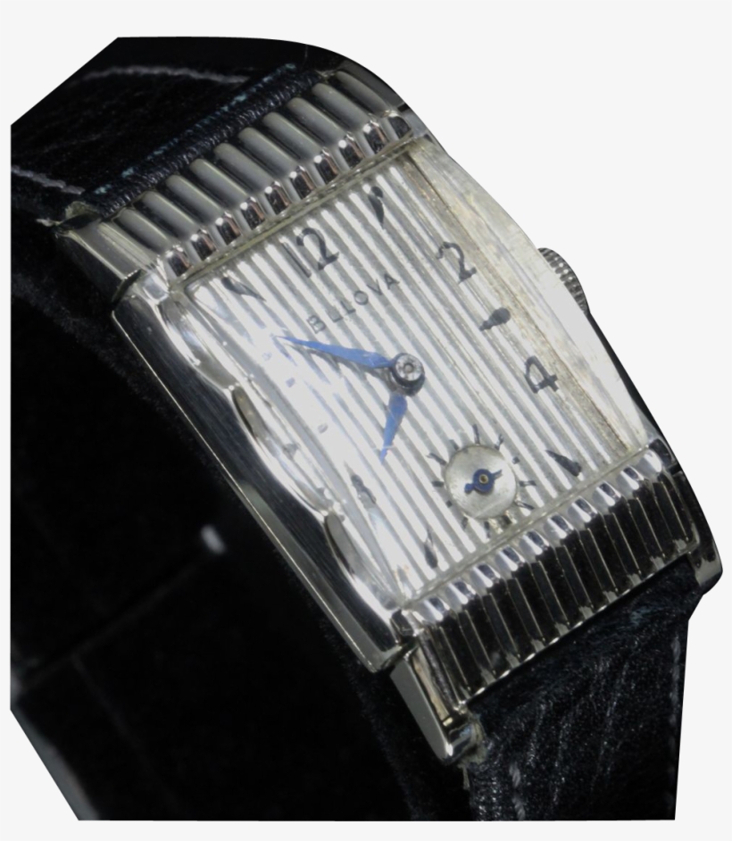 1950 Bulova "academy Award" White Gold Filled Men's - Analog Watch, transparent png download