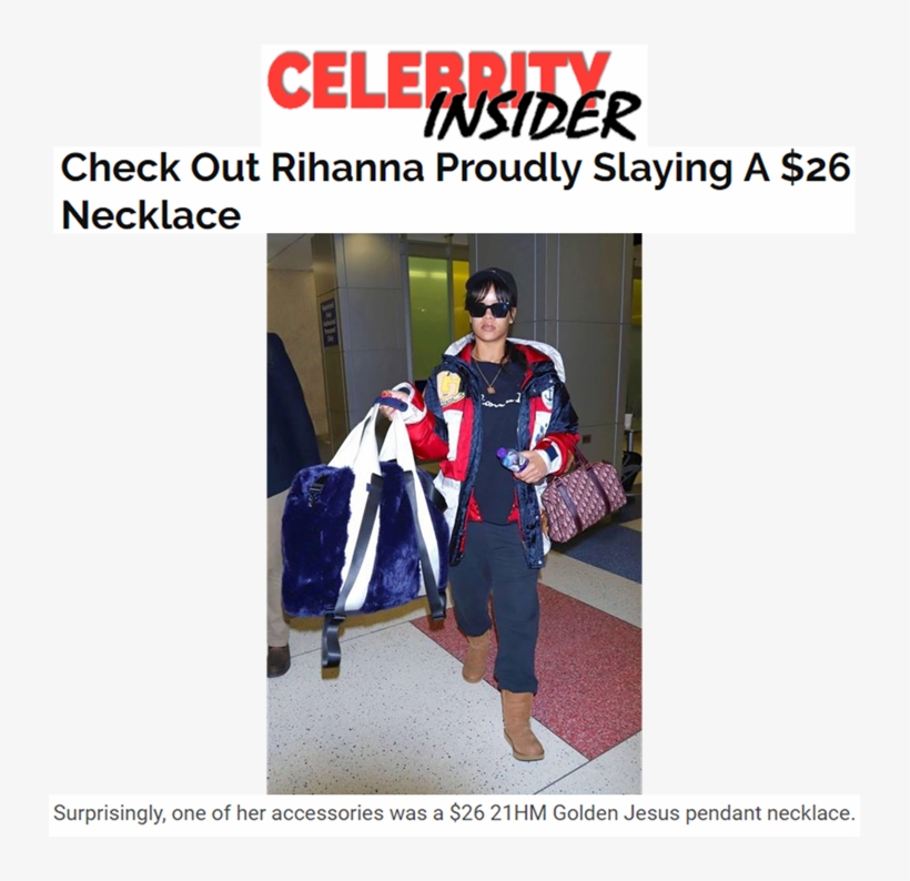 Rihanna Wears 21hm 21hm Boutique - Dry Suit, transparent png download