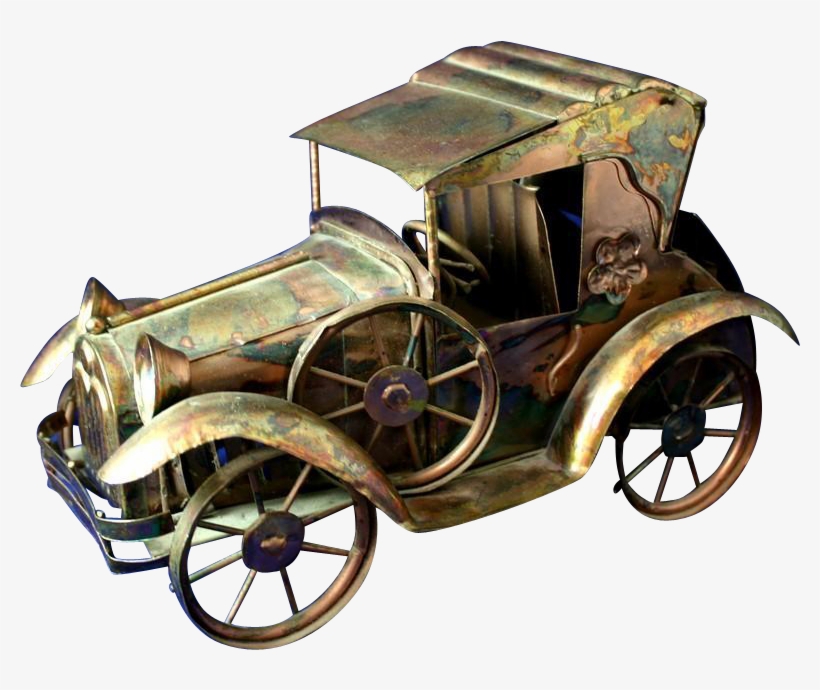 Vintage Sankyo Musical Wind Up Jalopy Car- Plays Days - Vintage Car, transparent png download