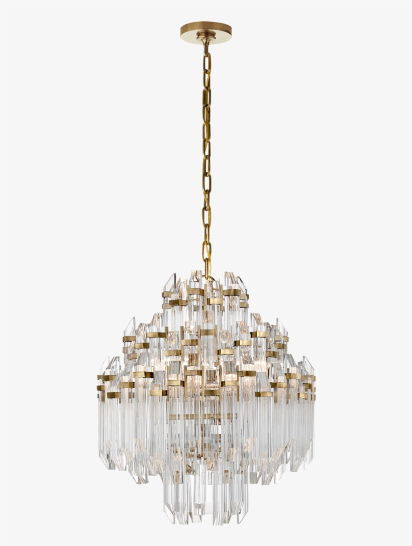 Adele Four Tier Waterfall Chandelier - Wooden Bead Chandelier, transparent png download