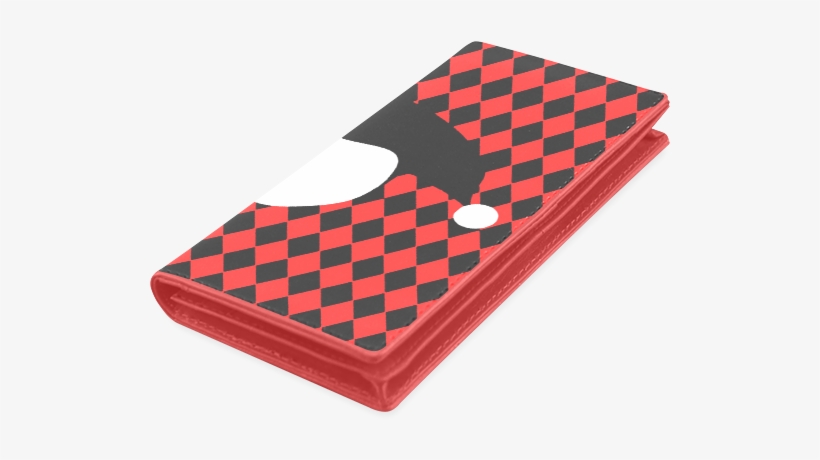 Harley Quinn Theme Print Women's Leather Wallet - Smartphone, transparent png download