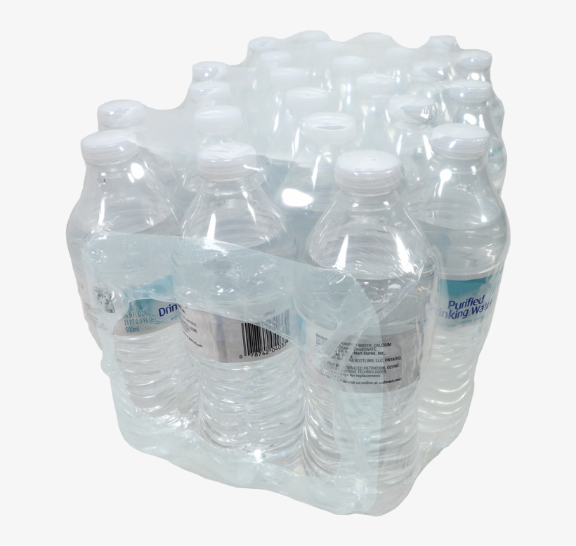 Reinforced Bullseyes Provide Increased Tensile Strength Bottled Water