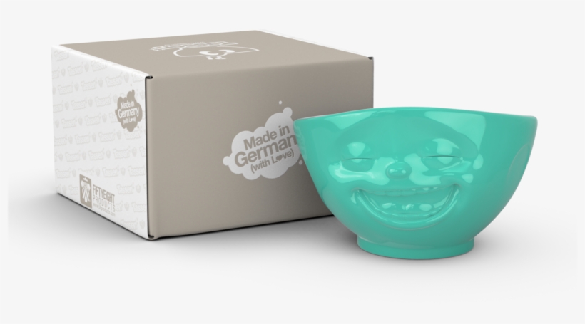 Mint Green Laughing Face Bowl - Box, transparent png download