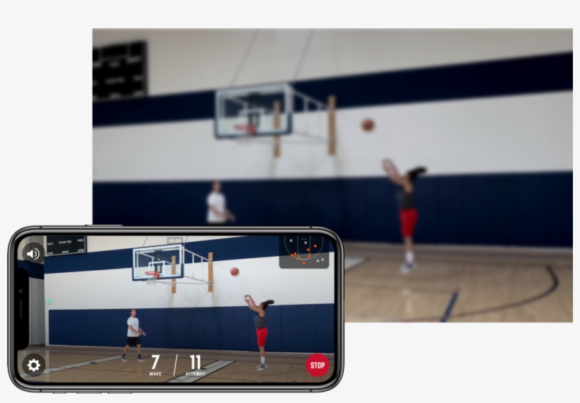 Shot Tracking Offset - Basketball Moves, transparent png download
