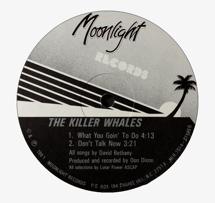 1981 Debut Ep Release "the Killer Whales" Side - Mandalay Bay, transparent png download