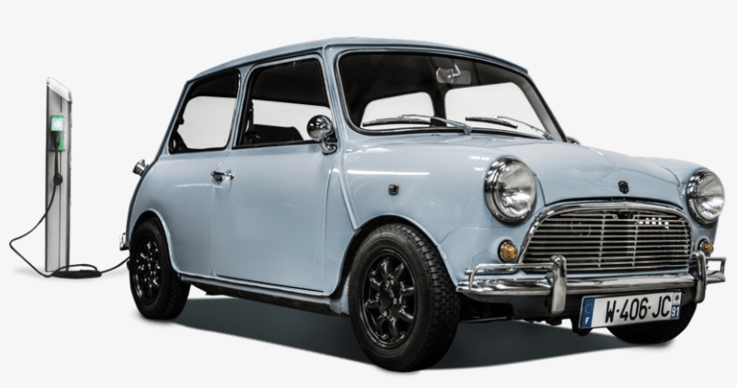Turn Yours To Electricaustin Mini - Antique Car, transparent png download