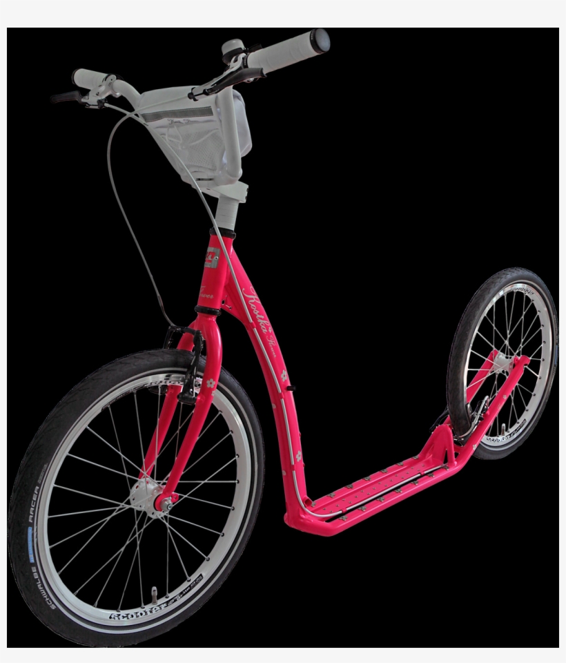 A Kick Scooter, Push Scooter Or Scooter Is A Human-powered - Street Unicycling, transparent png download