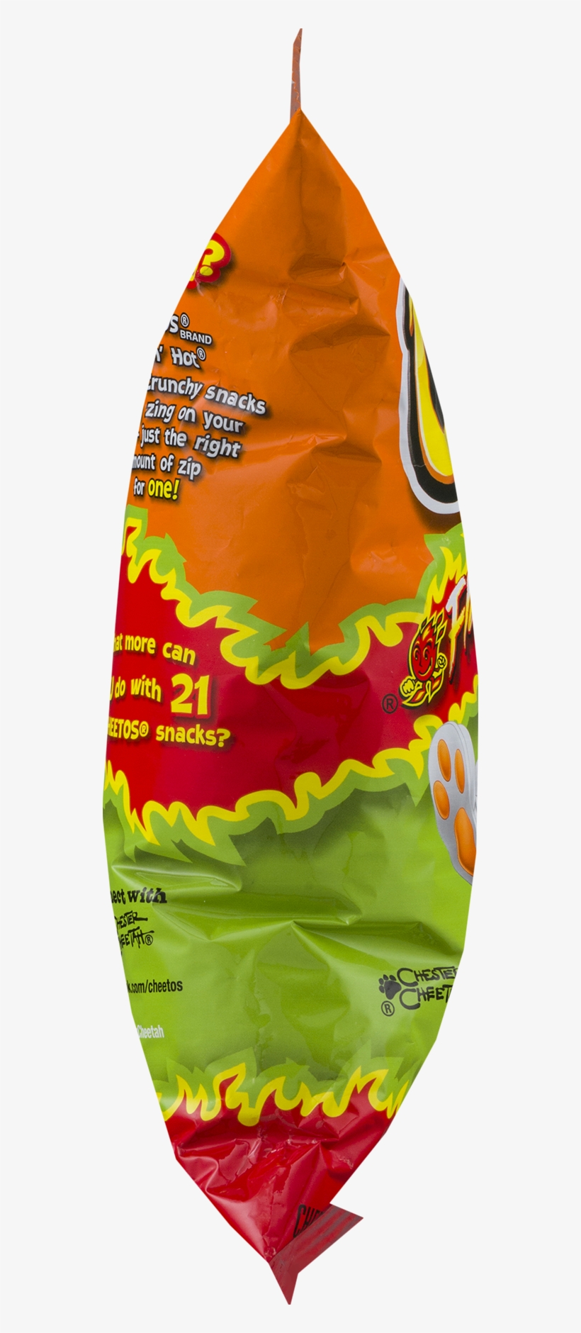 Cheetos Crunchy Flamin' Hot Limón Cheese Flavored Snacks,, transparent png download