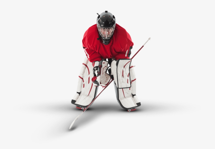 Hockey Player - 冰 上 曲棍球 守門員, transparent png download