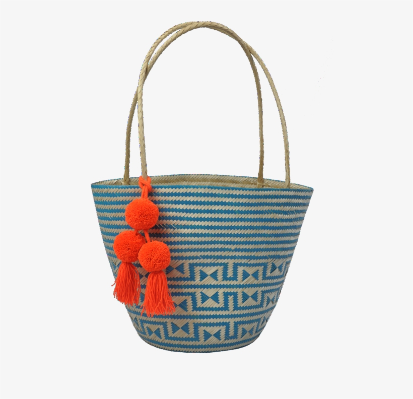 Lazo Tote Straw Basket - Tote Bag, transparent png download