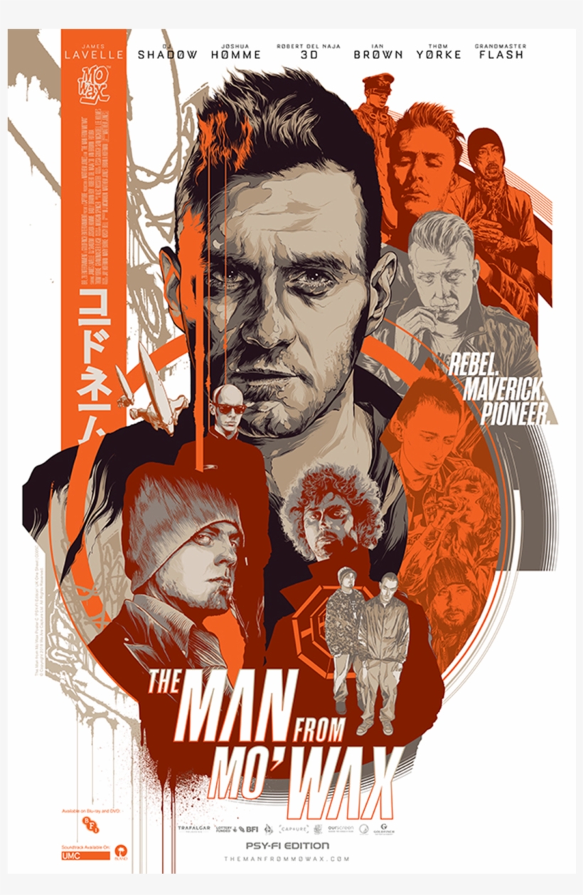 Limited Edition The Man From Mo'wax Print, transparent png download