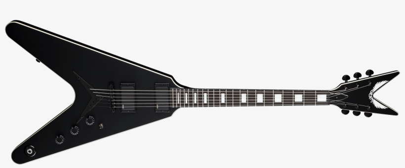 Png Freeuse Stock V Stealth Black Satin W Emg Dean - Dean Dimebag Showdown Ml, transparent png download