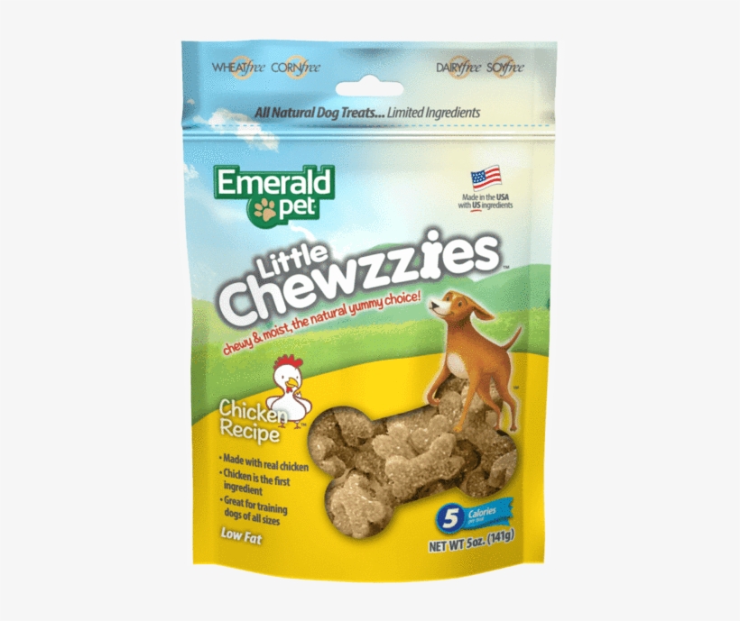 Emerald Pet Little Chewzzies Chicken Recipe Dog Treats - Smart N' Tasty, transparent png download