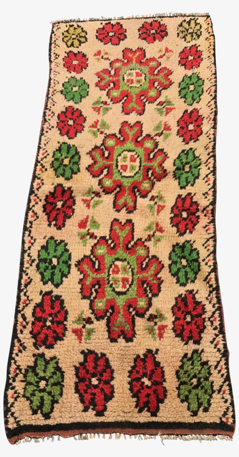 Vintage Floral Moroccan Rug 239x5392quot Chairish Very - Wool, transparent png download