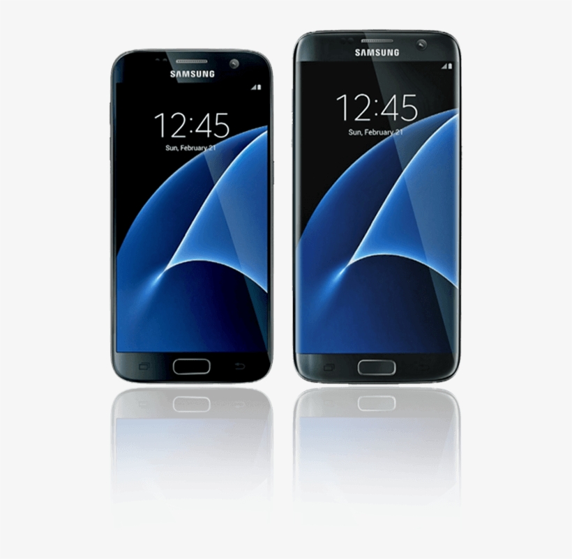Samsung Galaxy Glass & Screen Replacement - Samsung Galaxy S7 Mini Vs S7, transparent png download
