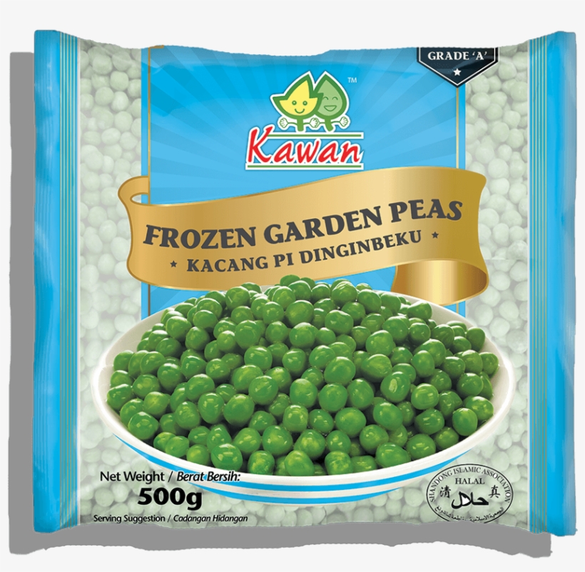 Frozen Garden Peas 500g - Kawan Mix Vegetable, transparent png download
