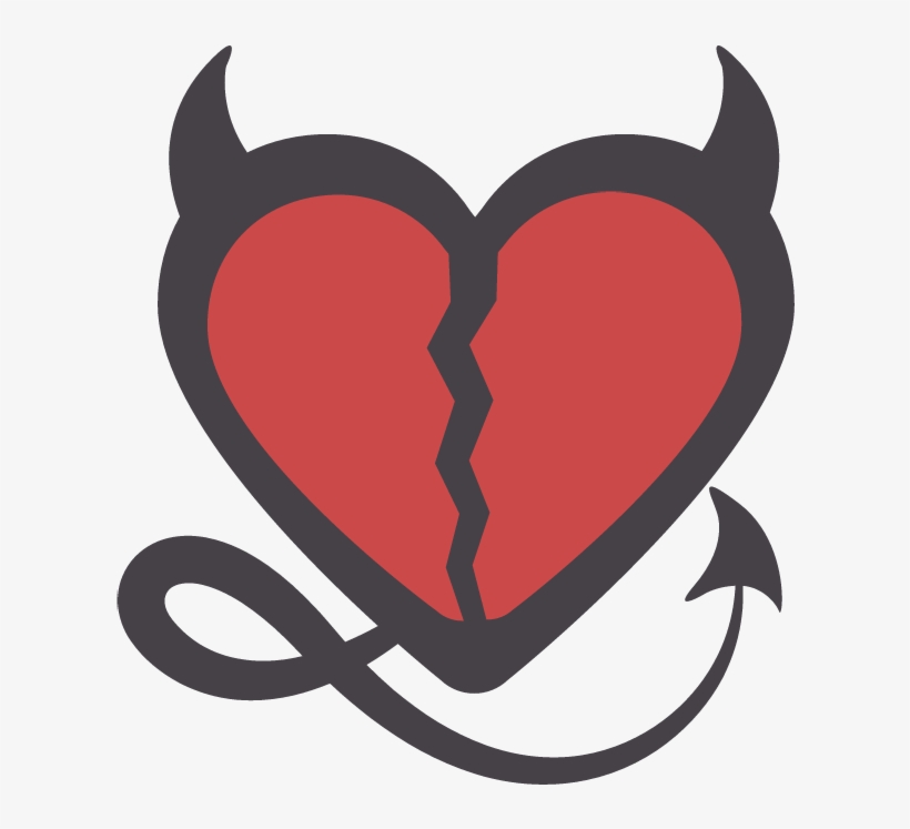 The Heartbreak Kid - Heart Devil Png Transparent, transparent png download